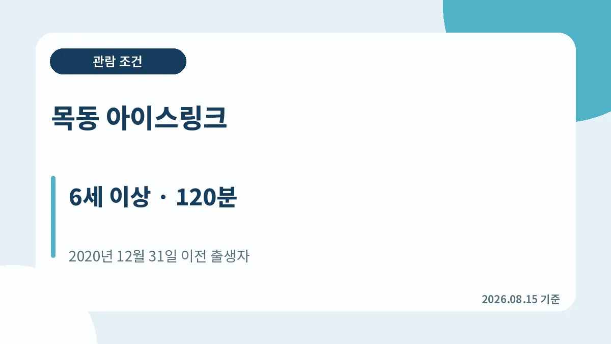 나 혼자만 레벨업 온 아이스 예매와 입장 준비