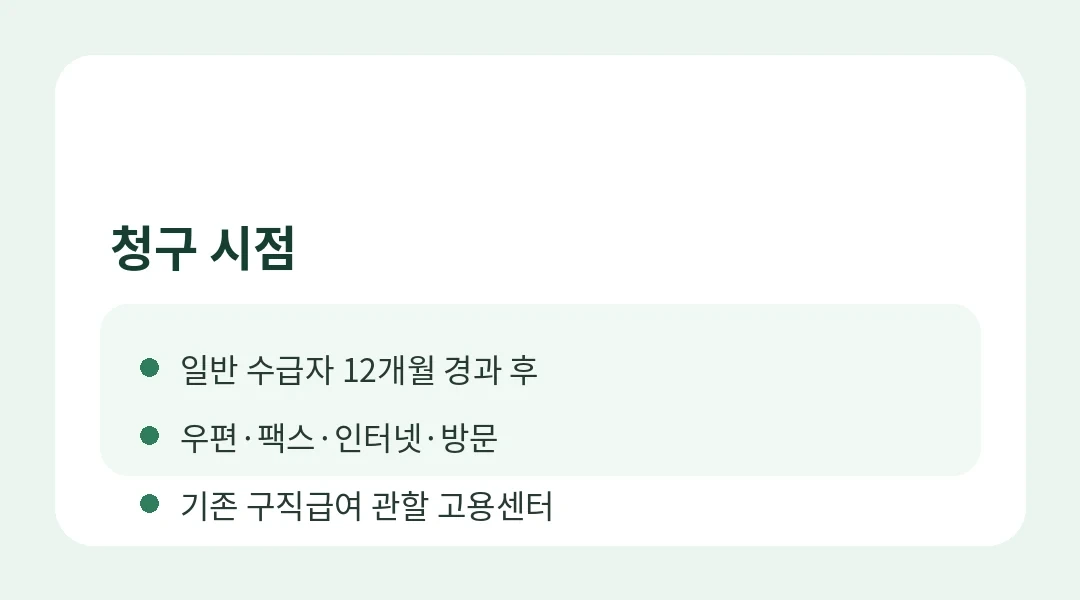 12개월 계속 근무해야 하나요? 정보카드