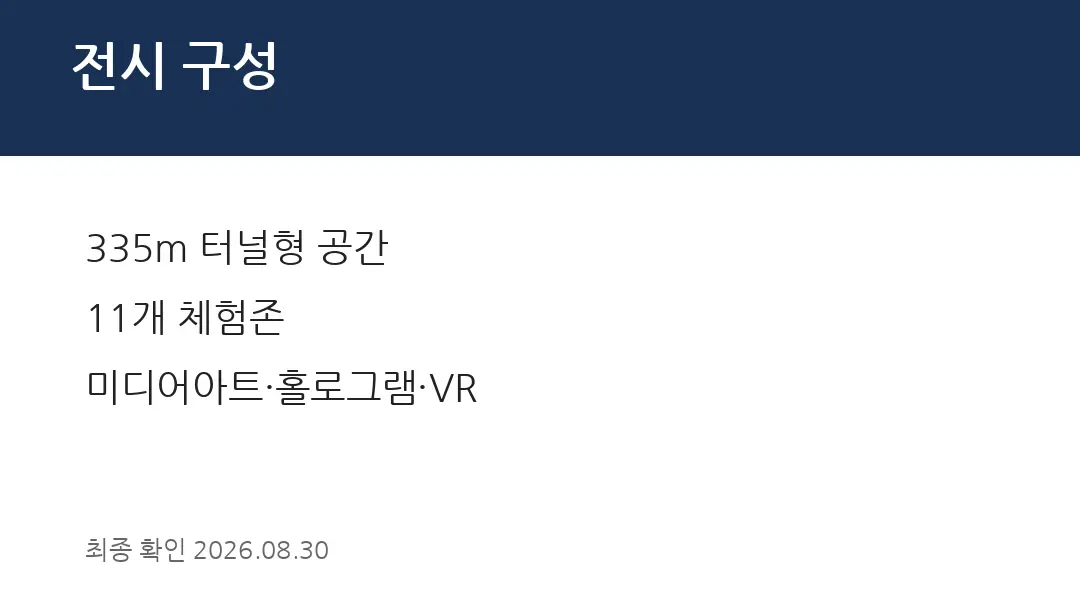 전시 구성