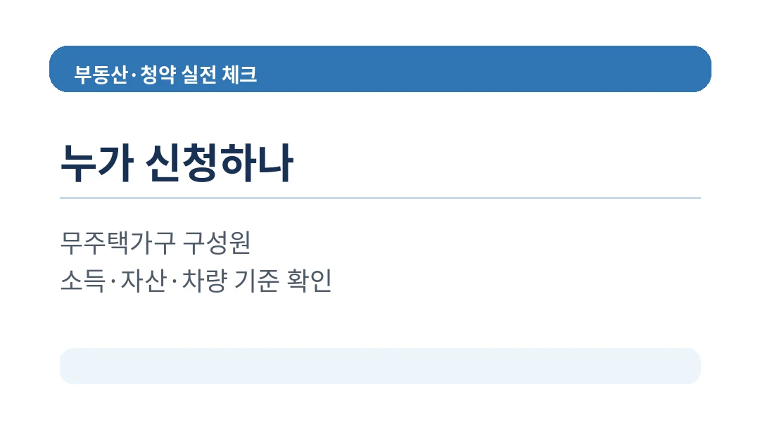 SH 2차 행복주택 공급 구성