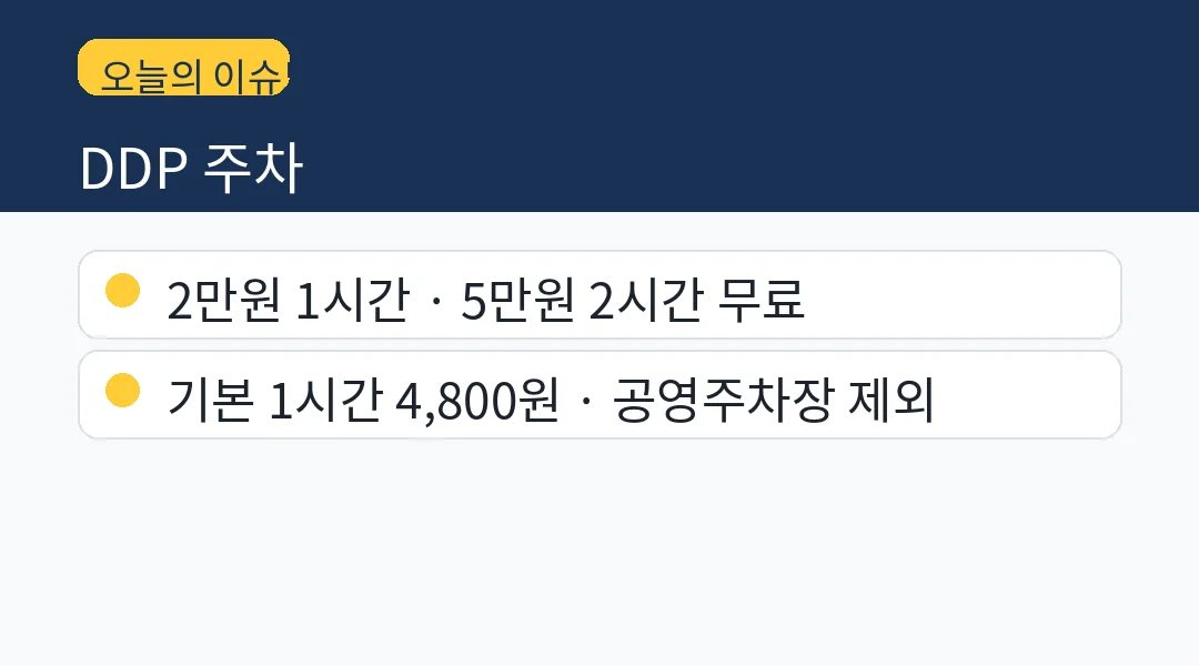 아기상어 비커밍 샤크 DDP 주차 할인