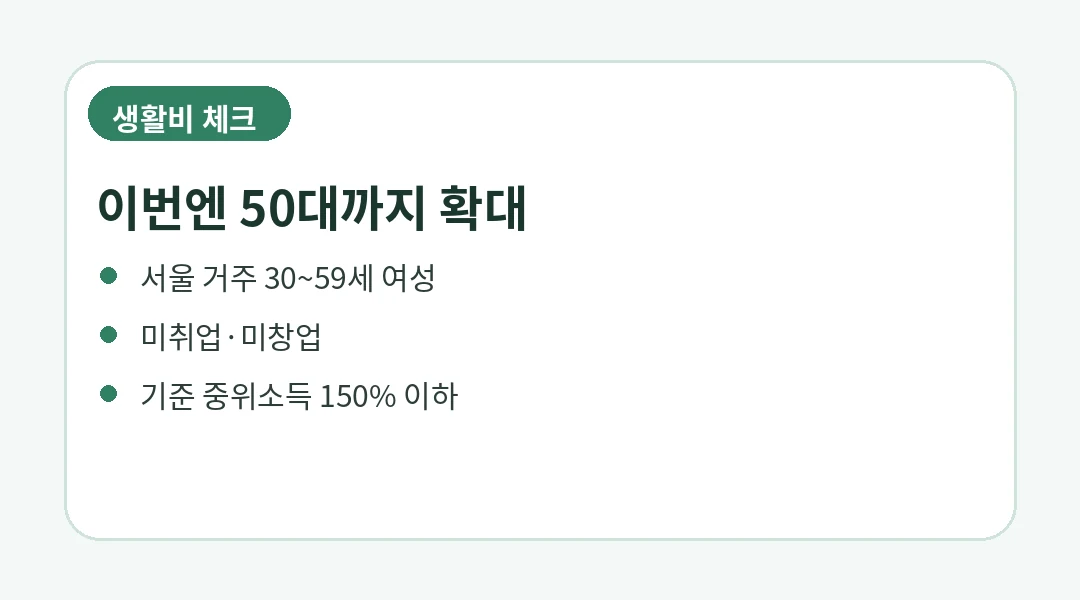서울커리업 5차 신청대상